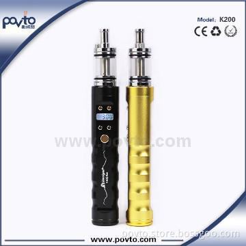 black cigarette electronic K200 mod kit variable voltage